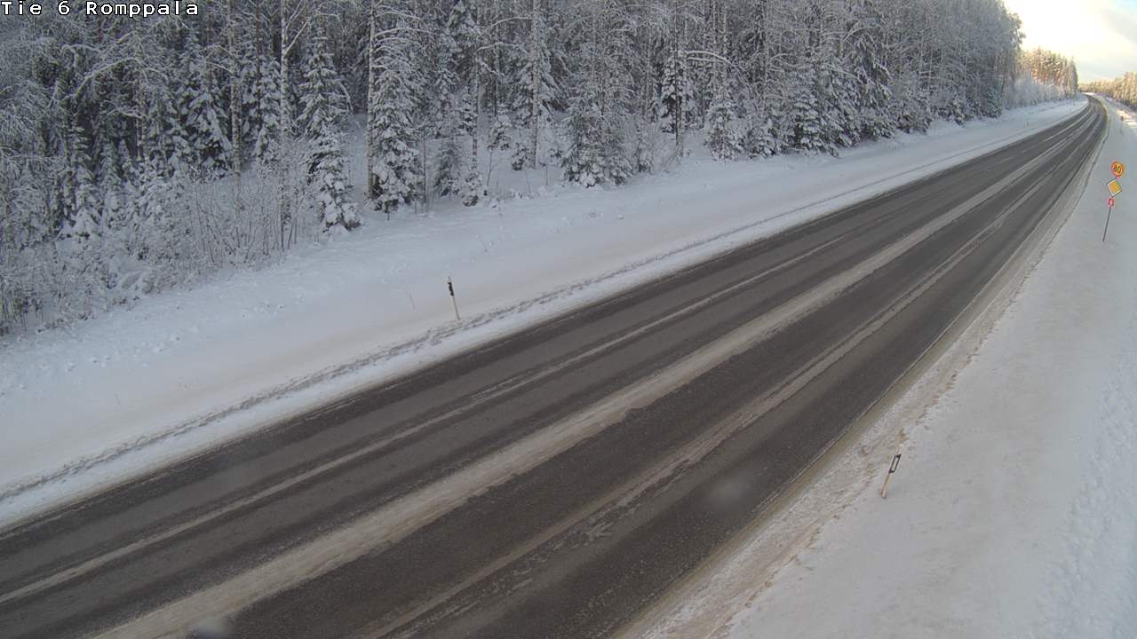 Kelikamerat Kuva Tie 6 Kontiolahti, Romppala, Kontiolahti, Pohjois-Karjala