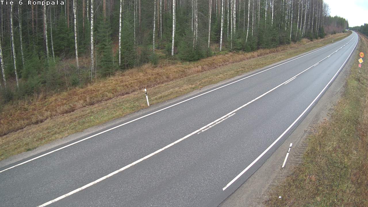 Kelikamerat Kuva Tie 6 Kontiolahti, Romppala, Kontiolahti, Pohjois-Karjala