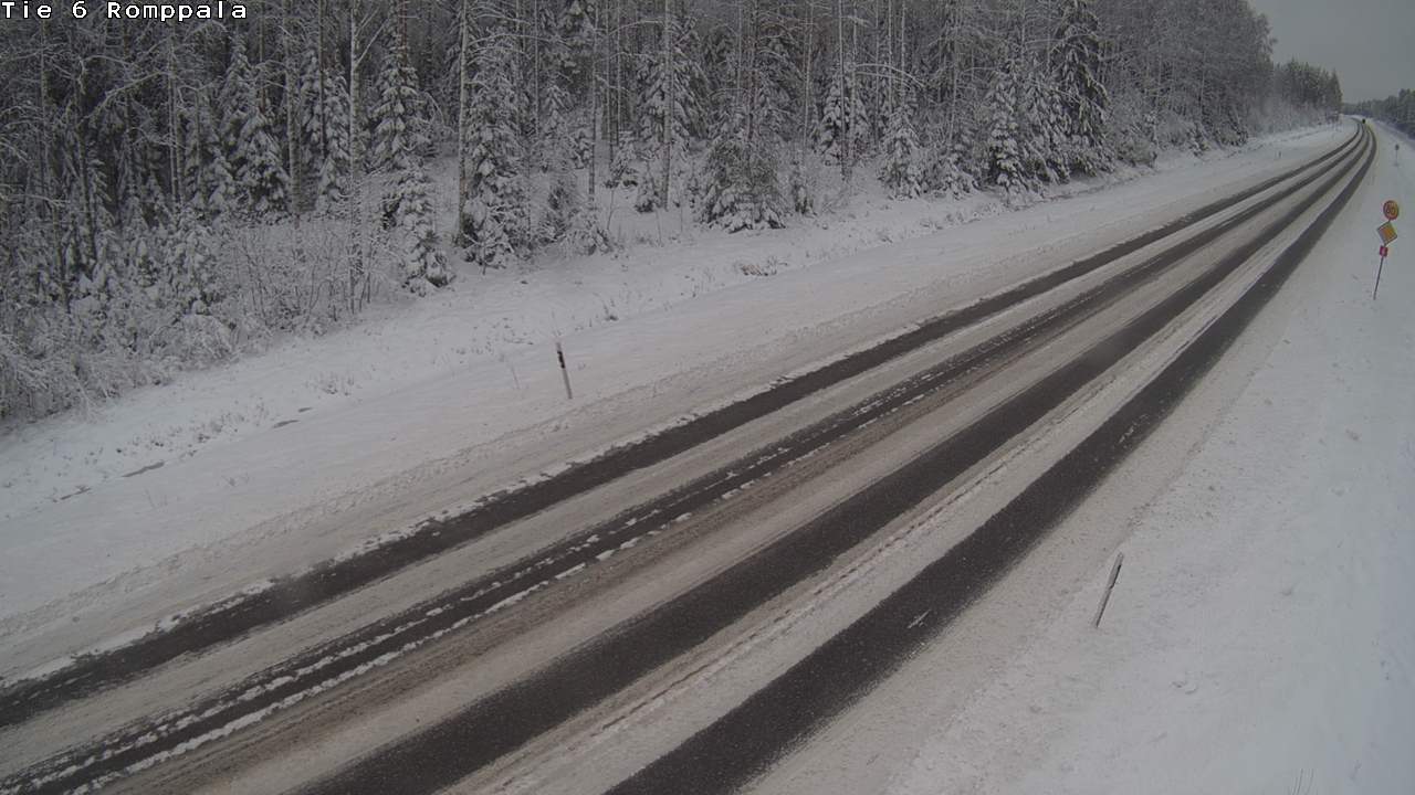 Kelikamerat Kuva Tie 6 Kontiolahti, Romppala, Kontiolahti, Pohjois-Karjala