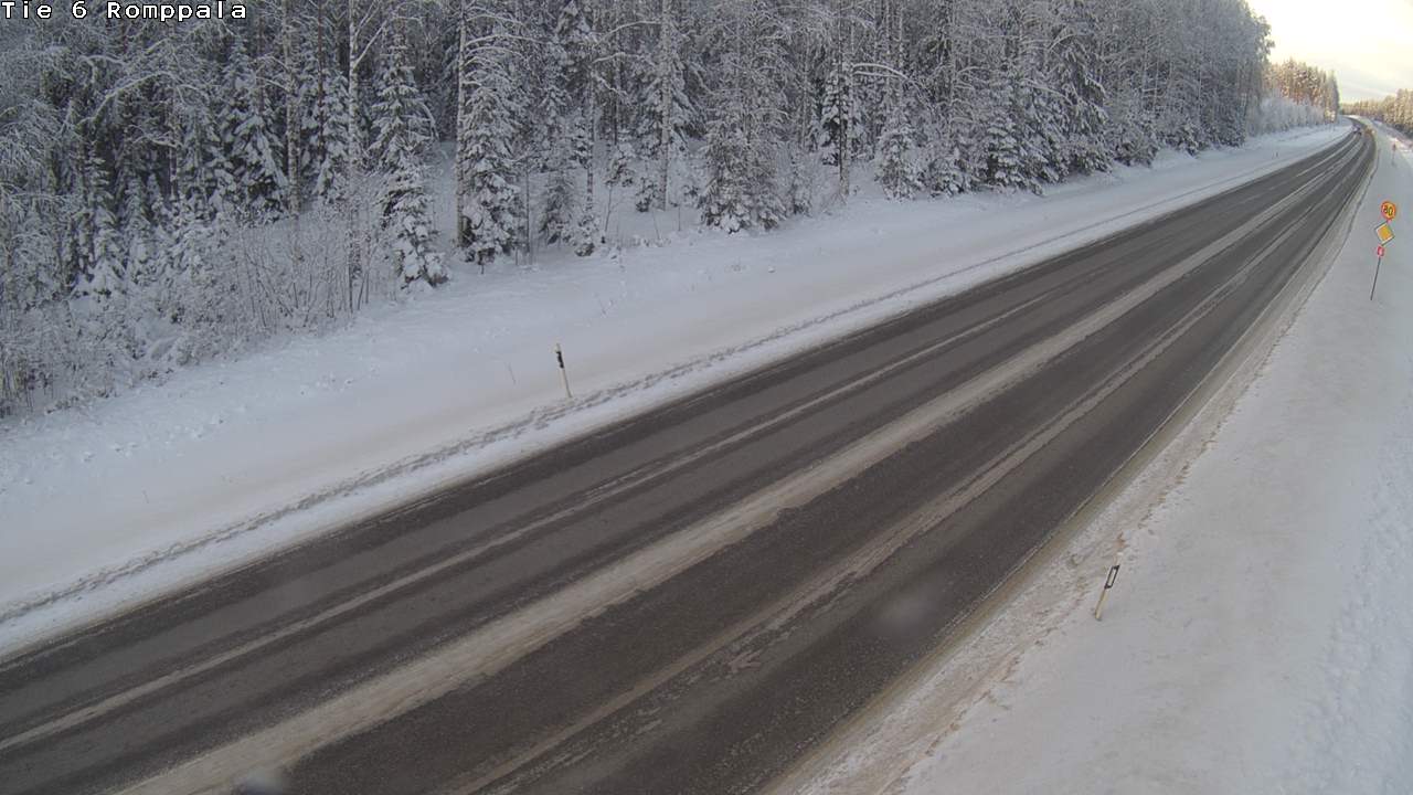 Kelikamerat Kuva Tie 6 Kontiolahti, Romppala, Kontiolahti, Pohjois-Karjala