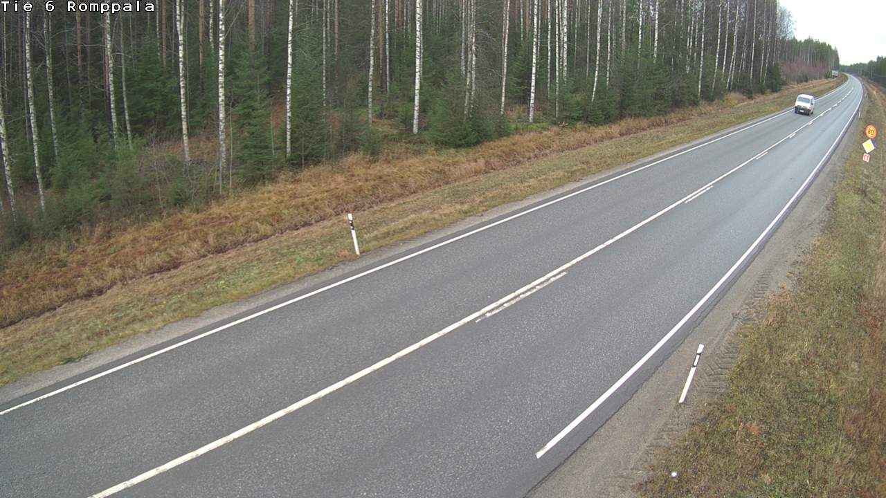 Kelikamerat Kuva Tie 6 Kontiolahti, Romppala, Kontiolahti, Pohjois-Karjala