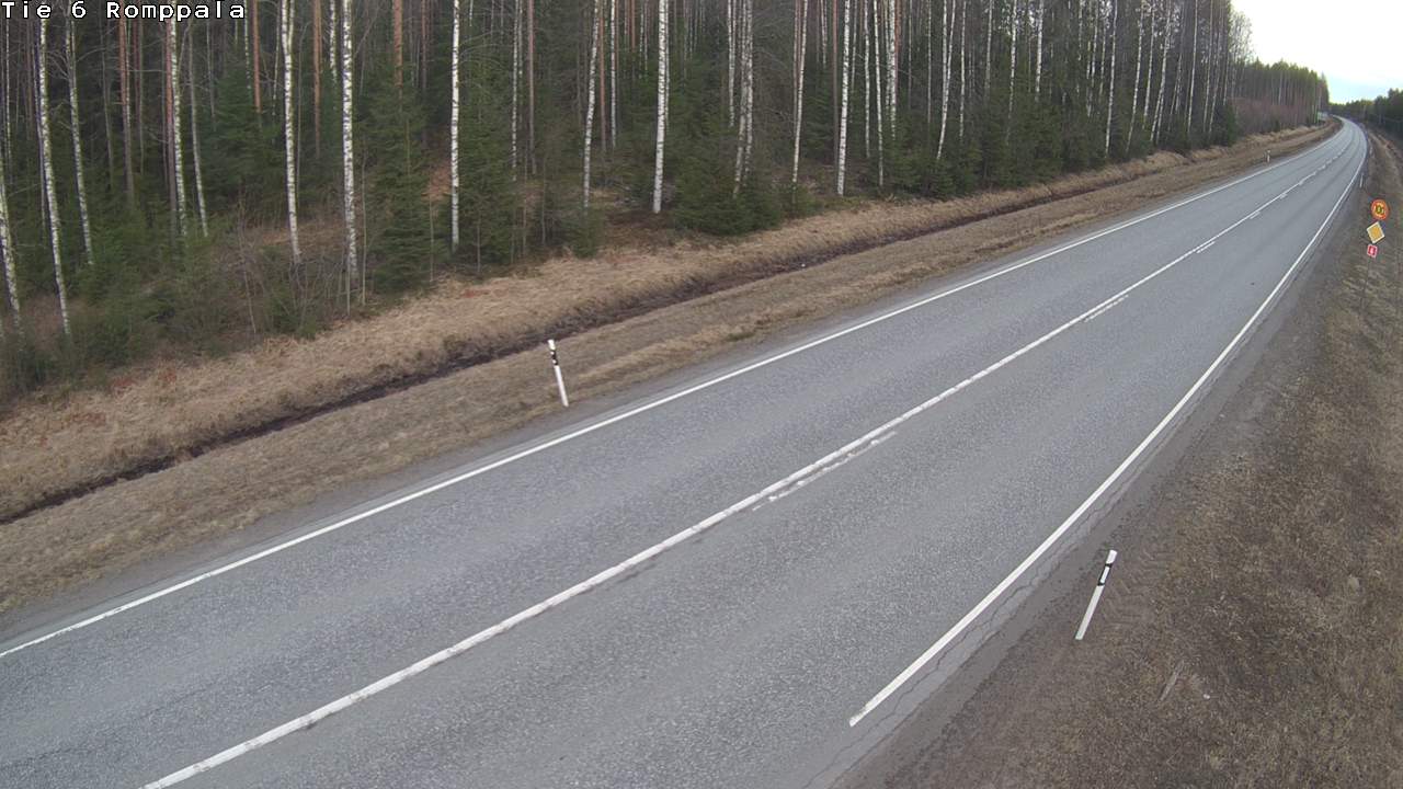 Kelikamerat Kuva Tie 6 Kontiolahti, Romppala, Kontiolahti, Pohjois-Karjala