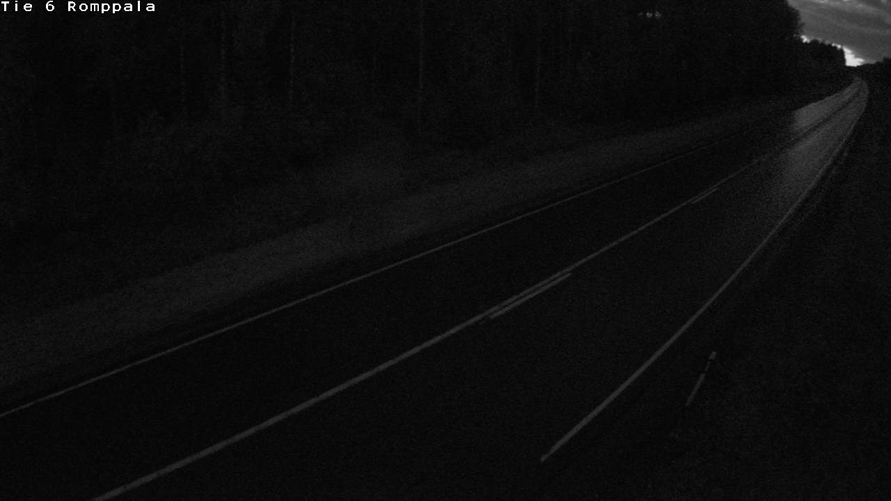 Weather Camera Image Väg 6 Kontiolax, Romppala, Kontiolahti, Pohjois-Karjala