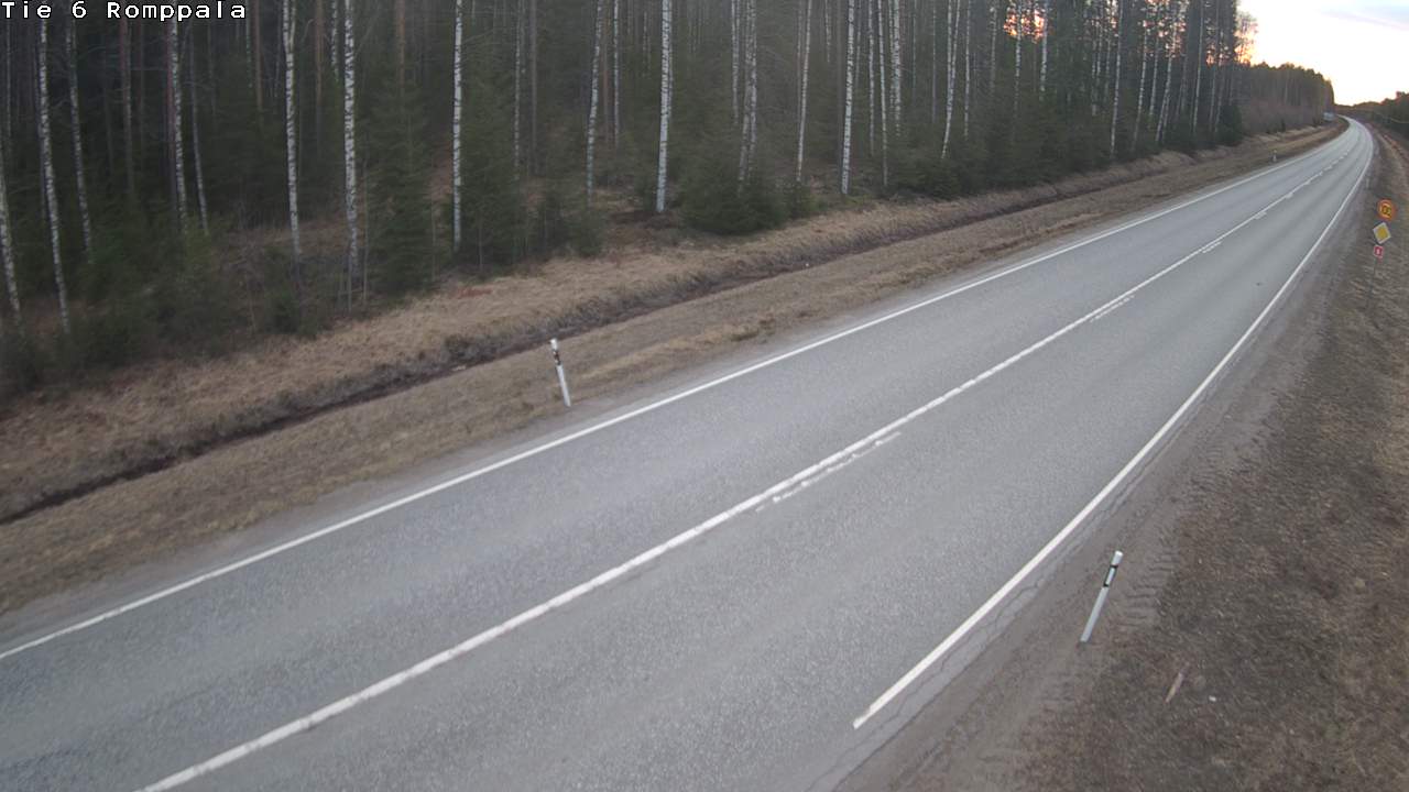 Kelikamerat Kuva Tie 6 Kontiolahti, Romppala, Kontiolahti, Pohjois-Karjala