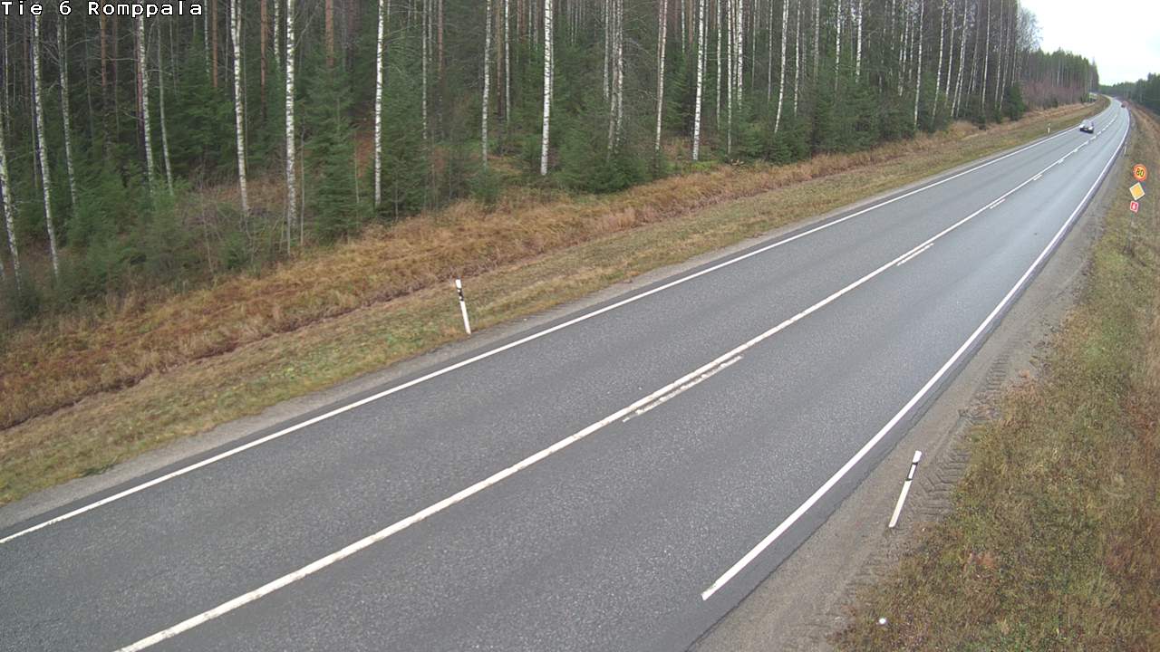 Kelikamerat Kuva Tie 6 Kontiolahti, Romppala, Kontiolahti, Pohjois-Karjala