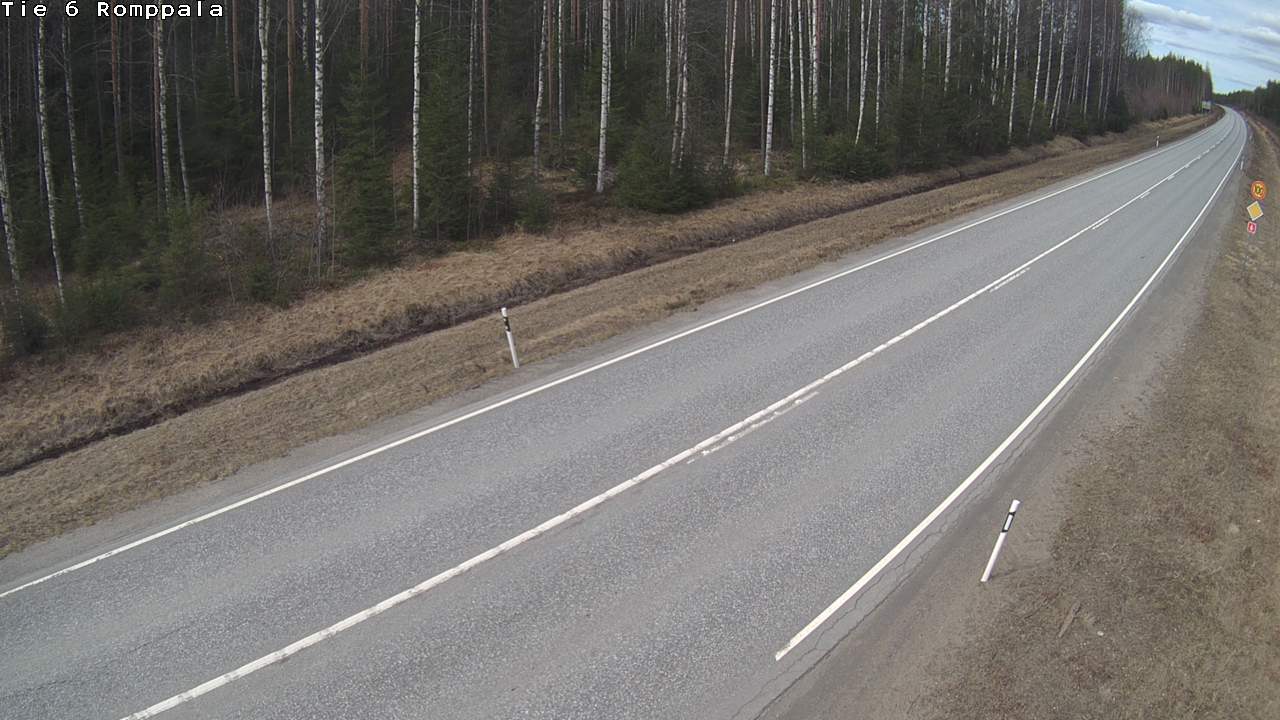 Kelikamerat Kuva Tie 6 Kontiolahti, Romppala, Kontiolahti, Pohjois-Karjala