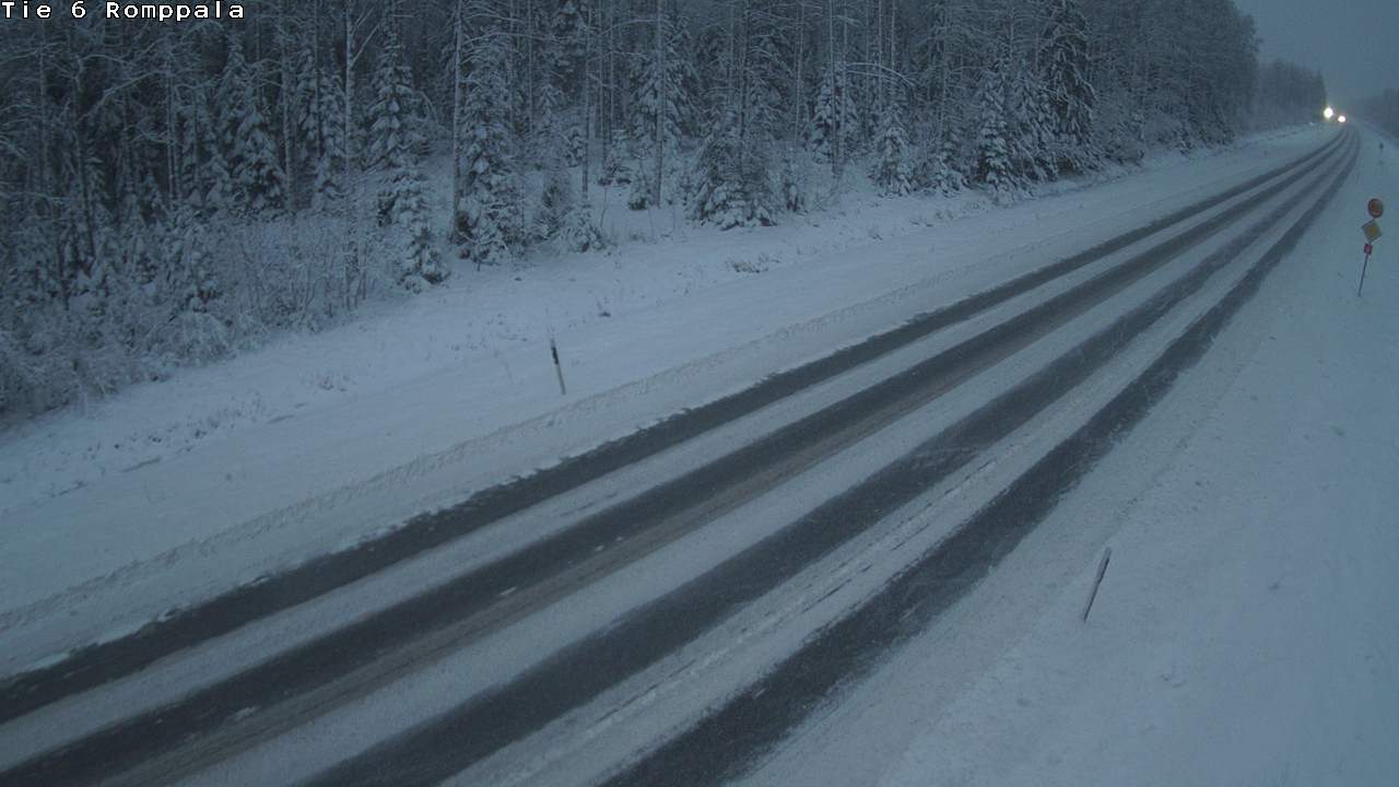 Kelikamerat Kuva Tie 6 Kontiolahti, Romppala, Kontiolahti, Pohjois-Karjala