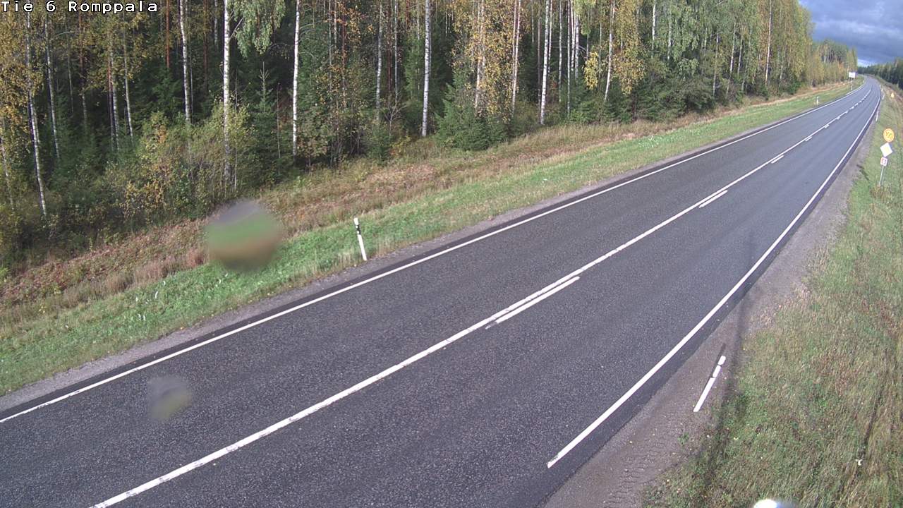 Weather Camera Image Väg 6 Kontiolax, Romppala, Kontiolahti, Pohjois-Karjala