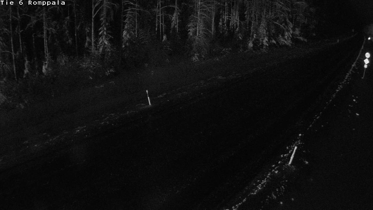 Weather Camera Image Väg 6 Kontiolax, Romppala, Kontiolahti, Pohjois-Karjala