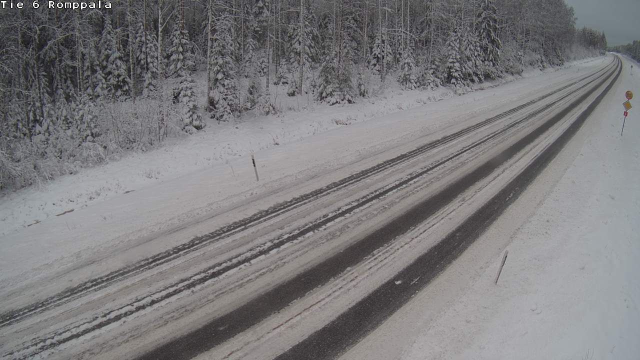Kelikamerat Kuva Tie 6 Kontiolahti, Romppala, Kontiolahti, Pohjois-Karjala
