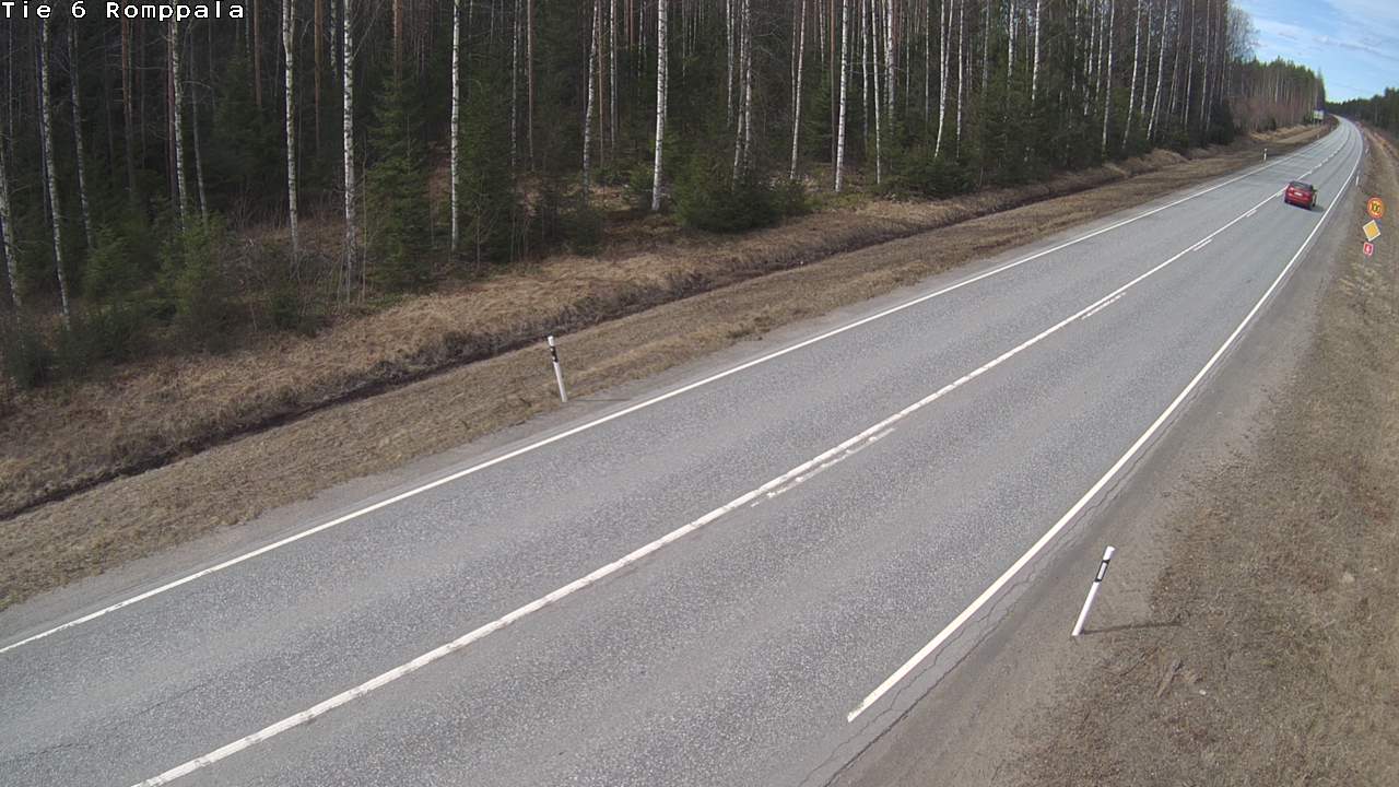 Kelikamerat Kuva Tie 6 Kontiolahti, Romppala, Kontiolahti, Pohjois-Karjala