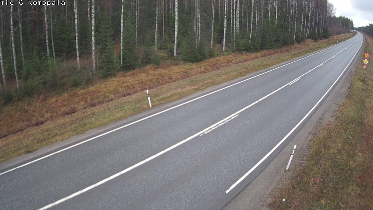 Kelikamerat Kuva Tie 6 Kontiolahti, Romppala, Kontiolahti, Pohjois-Karjala