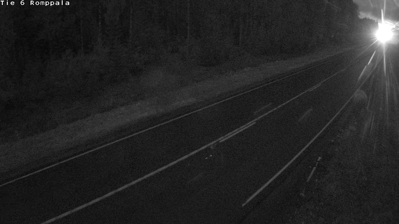 Weather Camera Image Väg 6 Kontiolax, Romppala, Kontiolahti, Pohjois-Karjala