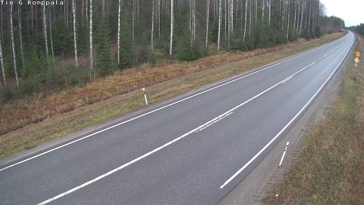 Kelikamerat Kuva Tie 6 Kontiolahti, Romppala, Kontiolahti, Pohjois-Karjala