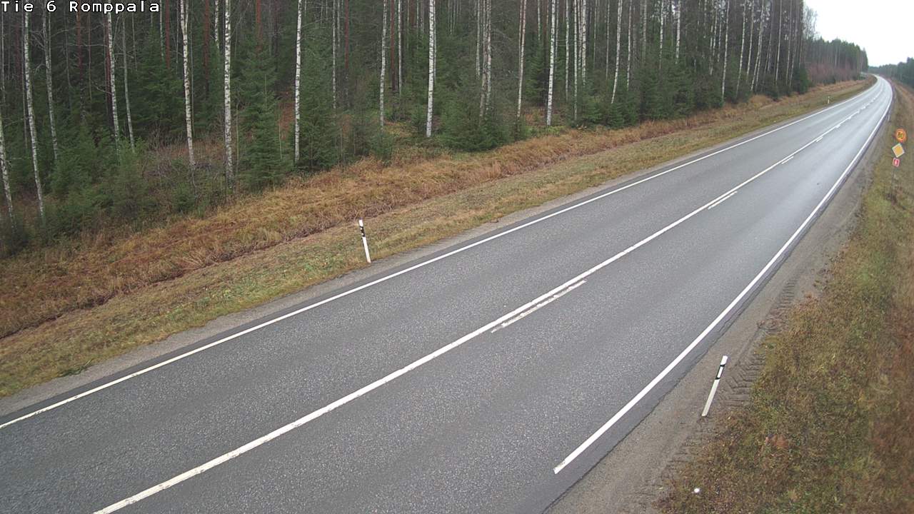 Kelikamerat Kuva Tie 6 Kontiolahti, Romppala, Kontiolahti, Pohjois-Karjala