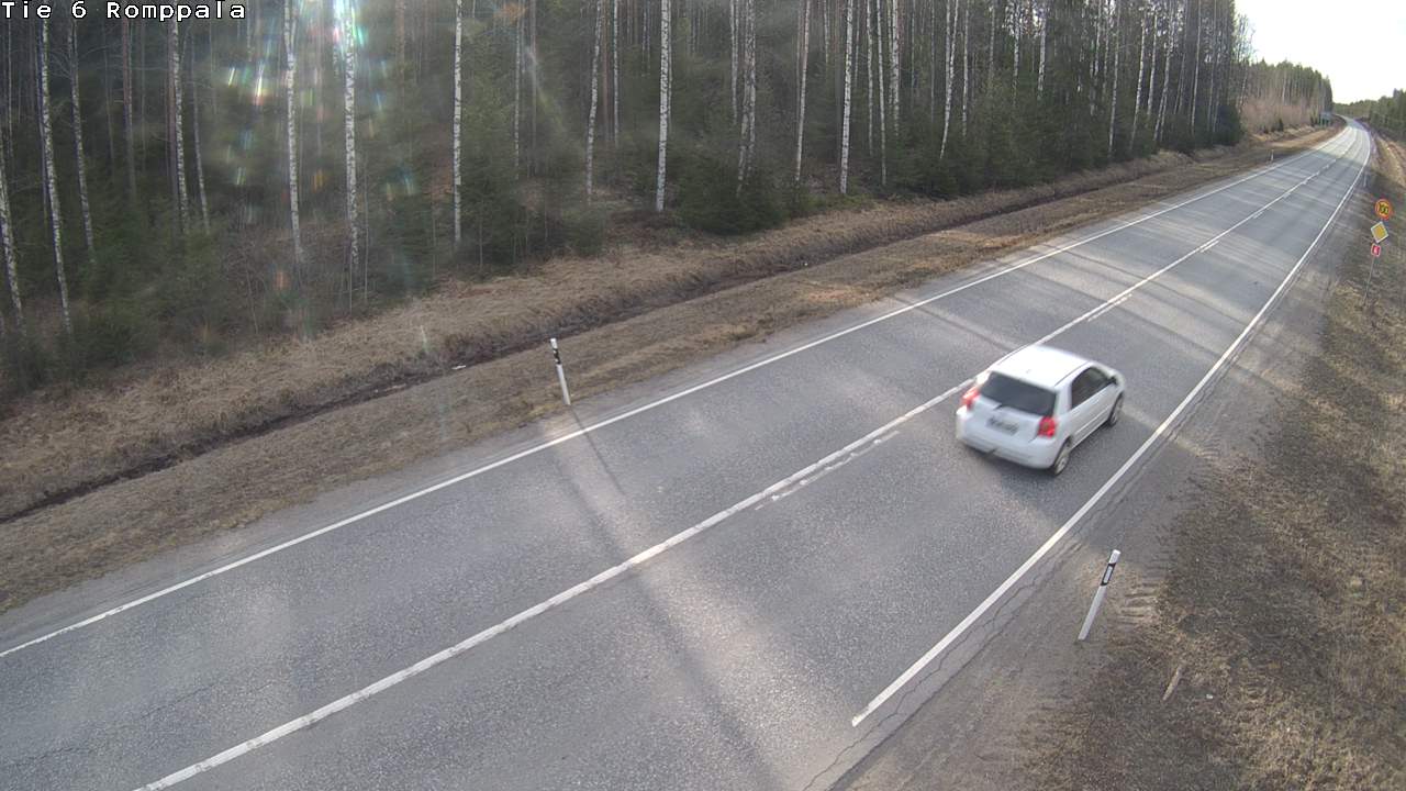 Kelikamerat Kuva Tie 6 Kontiolahti, Romppala, Kontiolahti, Pohjois-Karjala