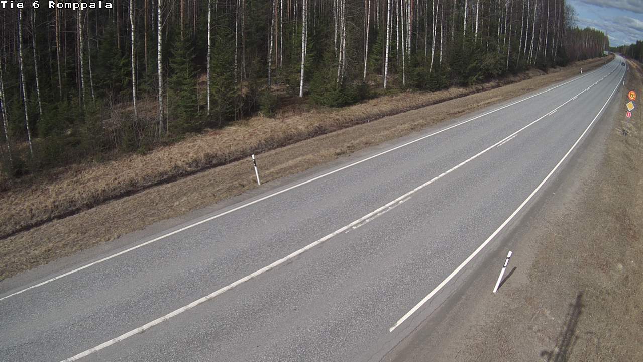 Kelikamerat Kuva Tie 6 Kontiolahti, Romppala, Kontiolahti, Pohjois-Karjala