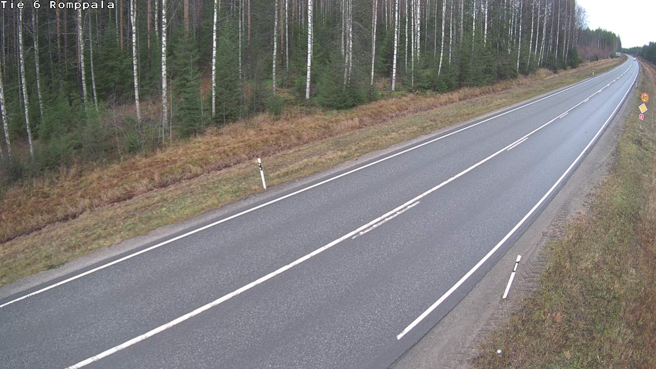 Kelikamerat Kuva Tie 6 Kontiolahti, Romppala, Kontiolahti, Pohjois-Karjala