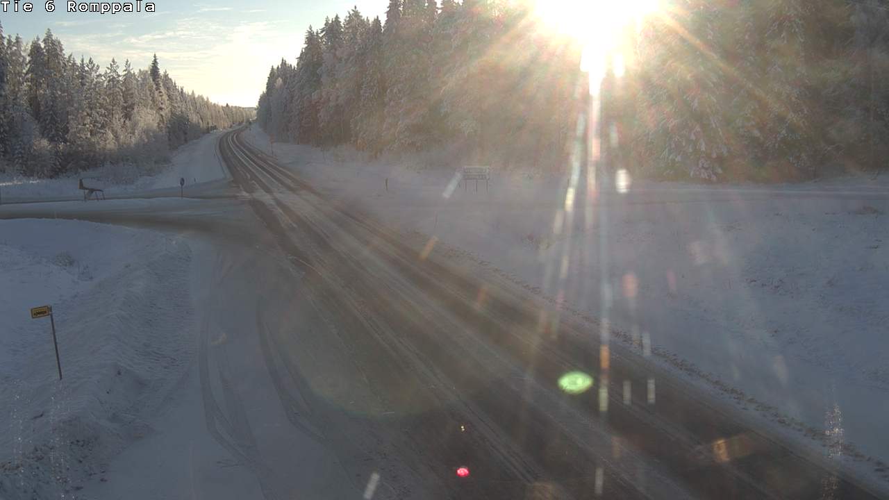 Kelikamerat Kuva Tie 6 Kontiolahti, Romppala, Kontiolahti, Pohjois-Karjala