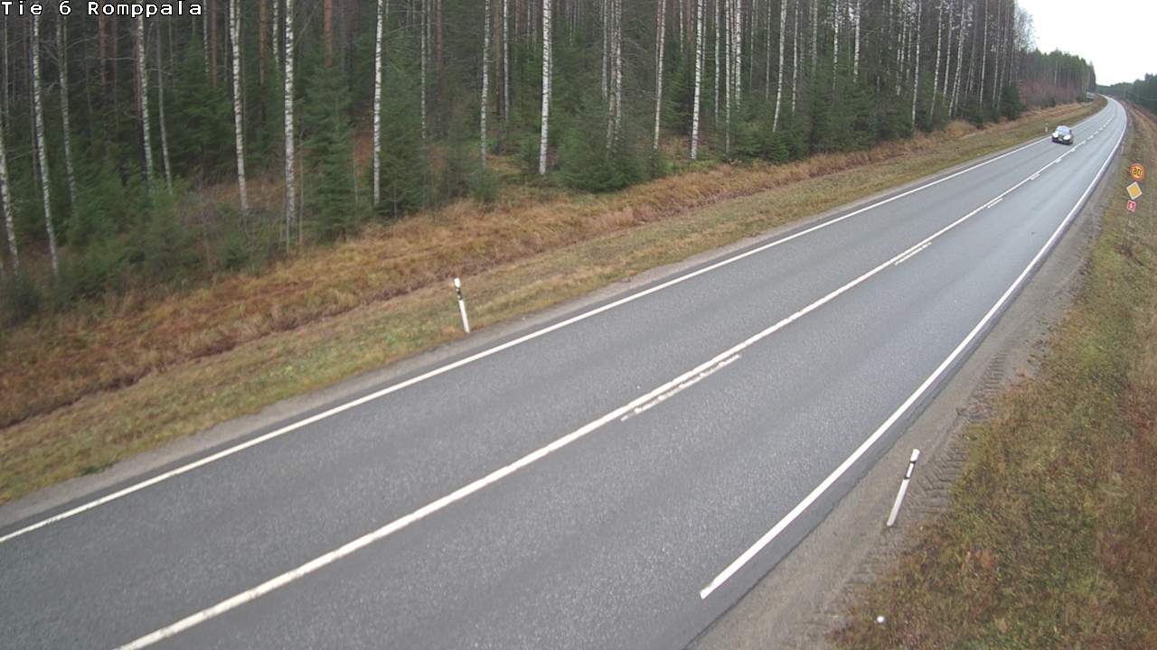 Kelikamerat Kuva Tie 6 Kontiolahti, Romppala, Kontiolahti, Pohjois-Karjala