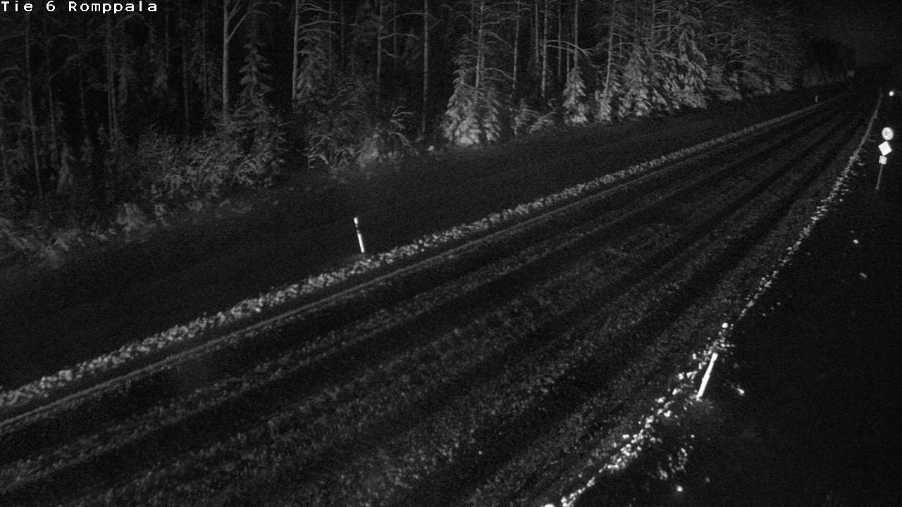 Weather Camera Image Väg 6 Kontiolax, Romppala, Kontiolahti, Pohjois-Karjala