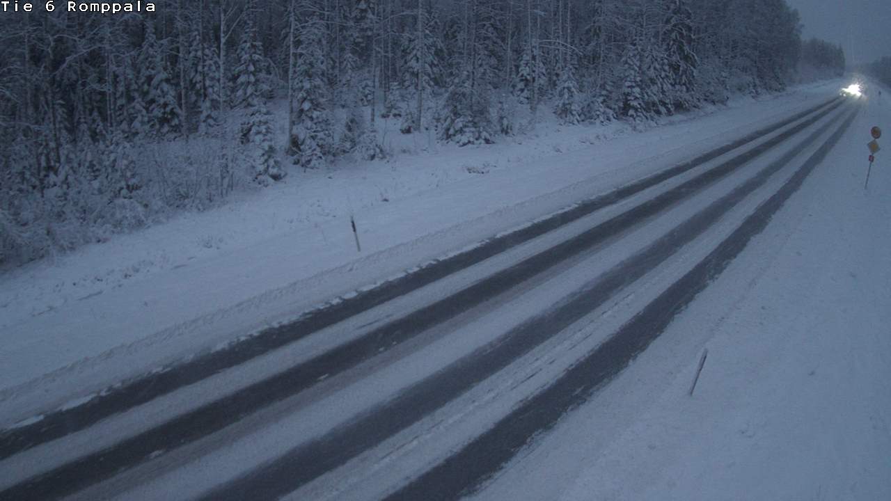 Kelikamerat Kuva Tie 6 Kontiolahti, Romppala, Kontiolahti, Pohjois-Karjala
