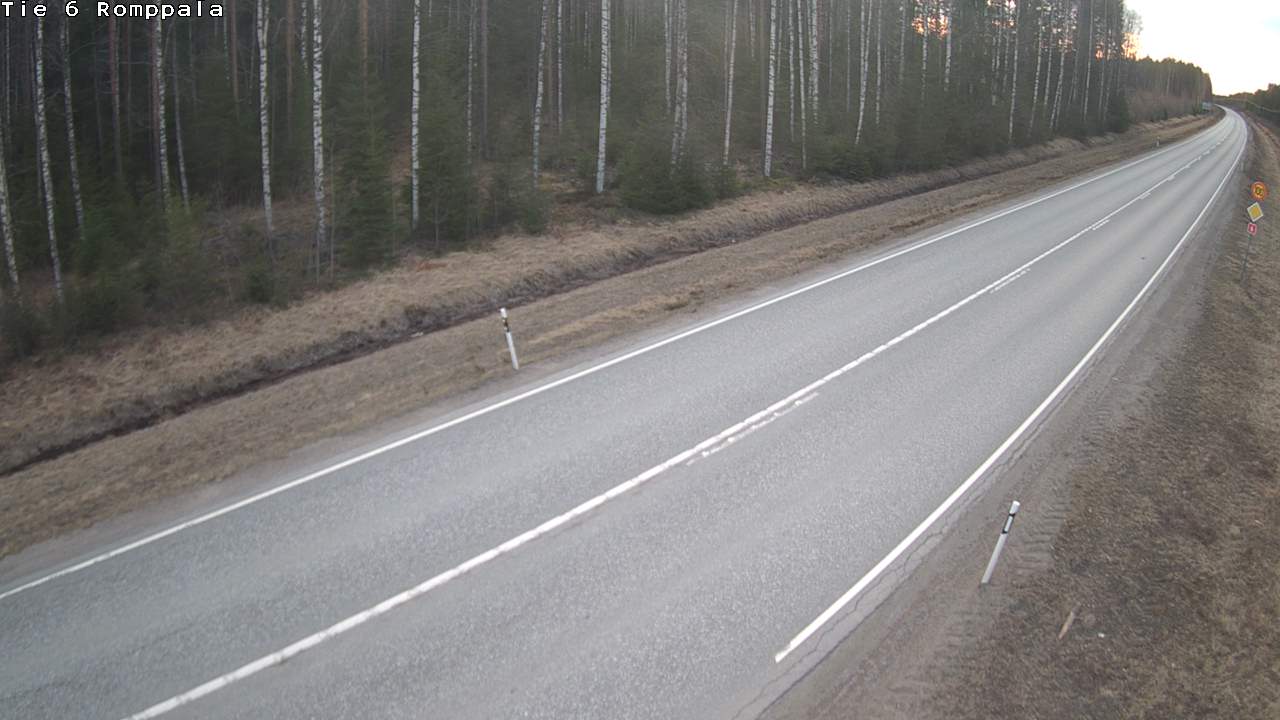 Kelikamerat Kuva Tie 6 Kontiolahti, Romppala, Kontiolahti, Pohjois-Karjala