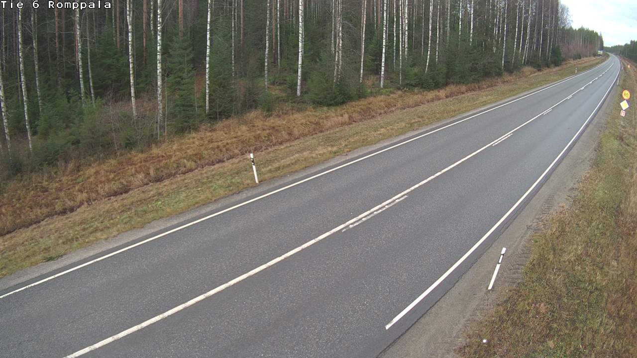 Kelikamerat Kuva Tie 6 Kontiolahti, Romppala, Kontiolahti, Pohjois-Karjala