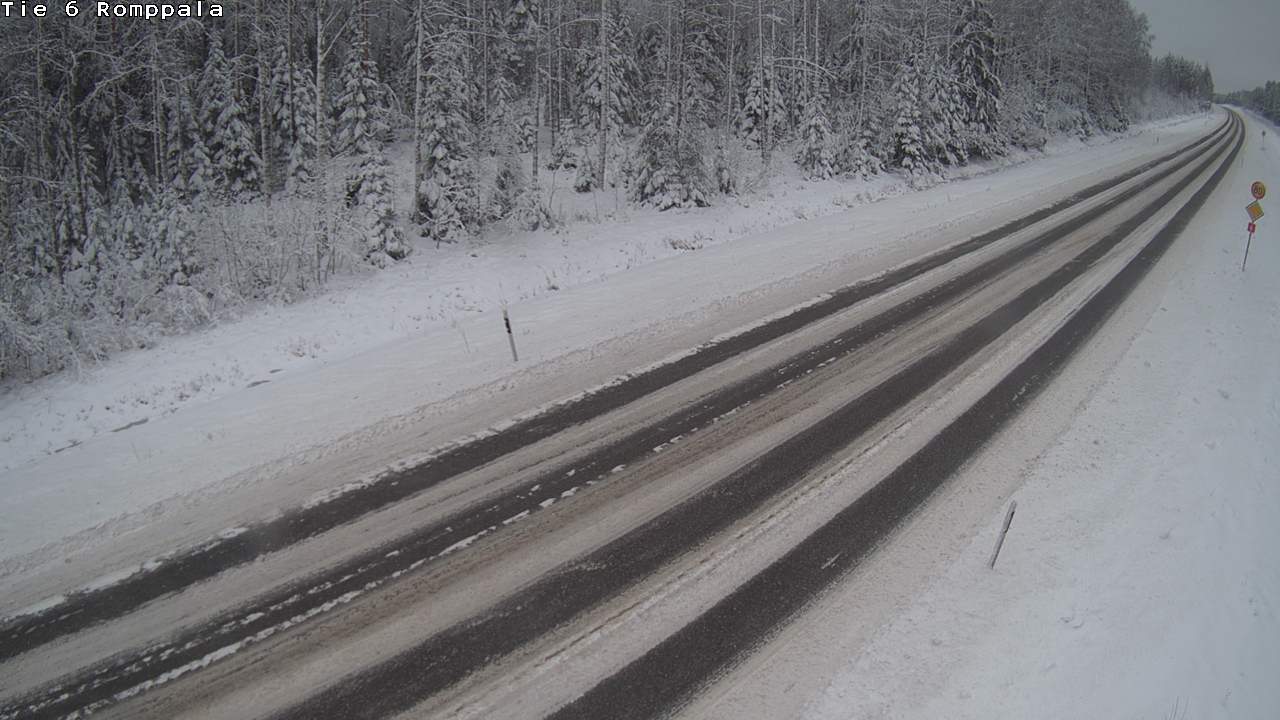 Kelikamerat Kuva Tie 6 Kontiolahti, Romppala, Kontiolahti, Pohjois-Karjala