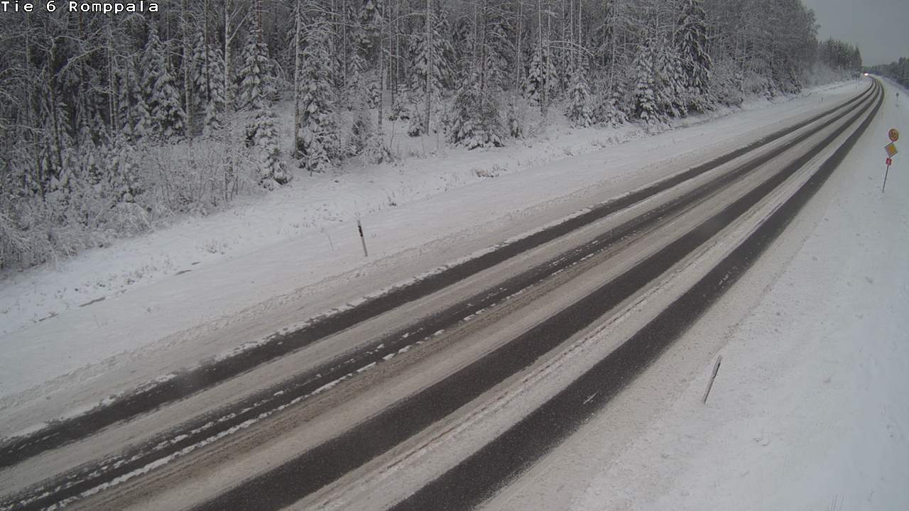 Kelikamerat Kuva Tie 6 Kontiolahti, Romppala, Kontiolahti, Pohjois-Karjala