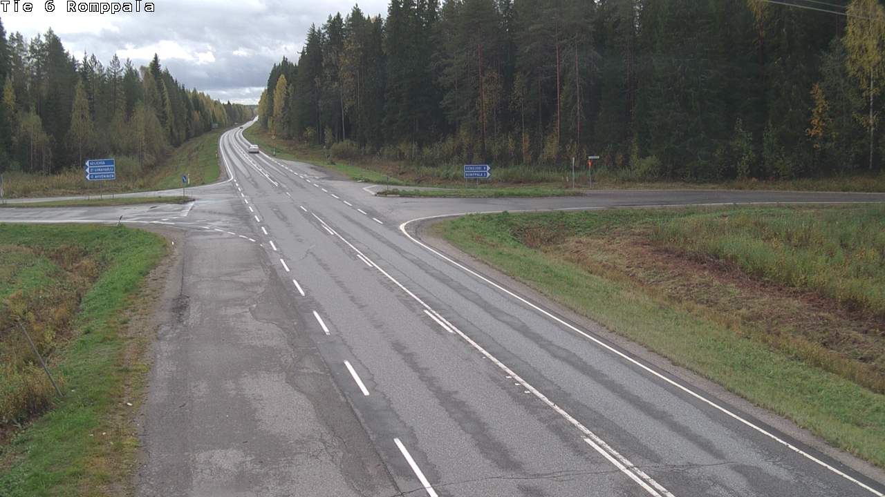 Kelikamerat Kuva Tie 6 Kontiolahti, Romppala, Kontiolahti, Pohjois-Karjala