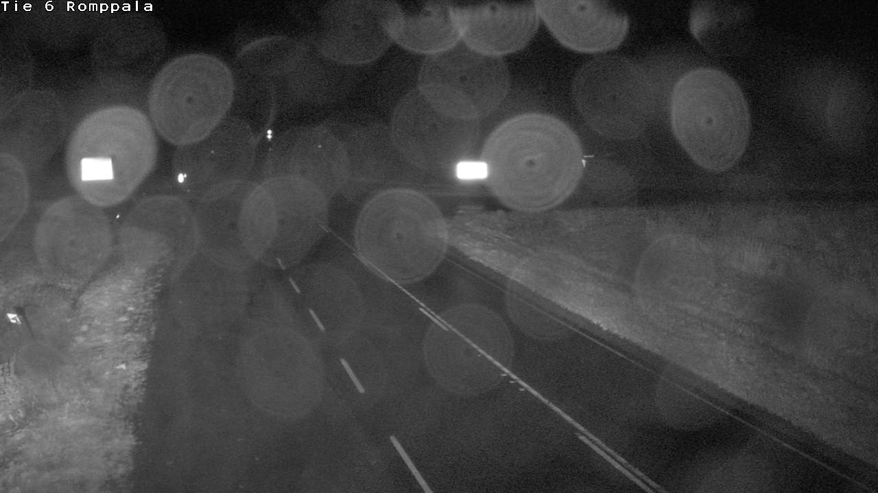 Weather Camera Image Road 6 Kontiolahti, Romppala, Kontiolahti, Pohjois-Karjala