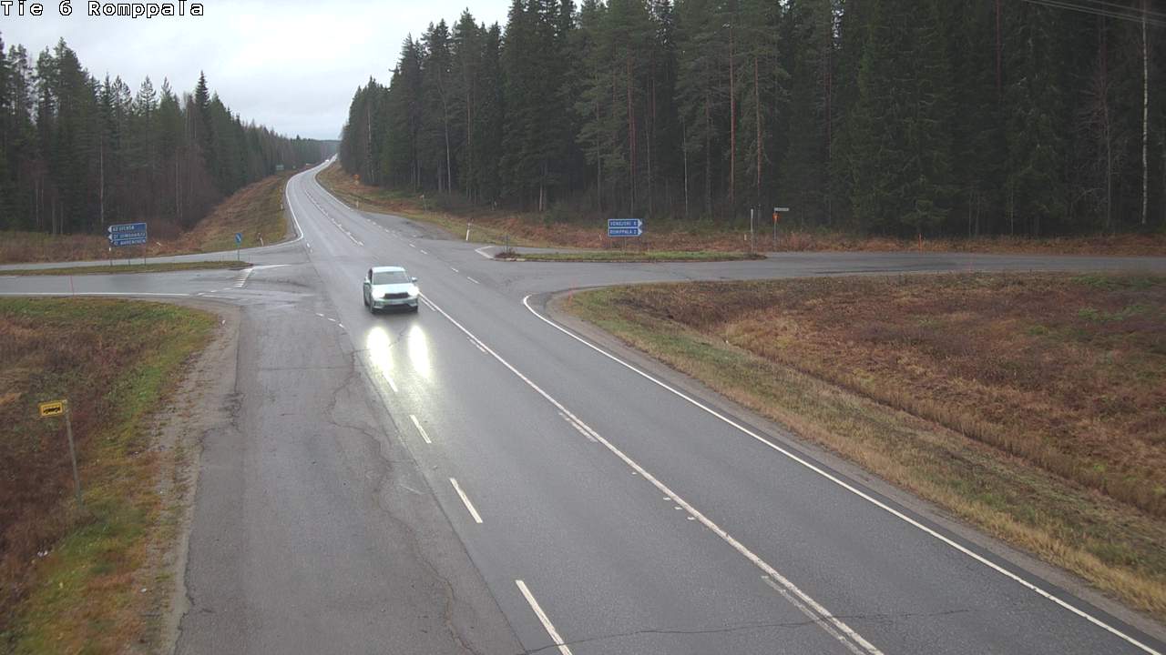 Kelikamerat Kuva Tie 6 Kontiolahti, Romppala, Kontiolahti, Pohjois-Karjala