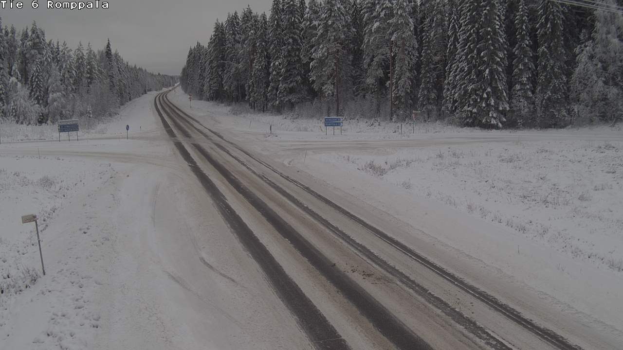 Kelikamerat Kuva Tie 6 Kontiolahti, Romppala, Kontiolahti, Pohjois-Karjala
