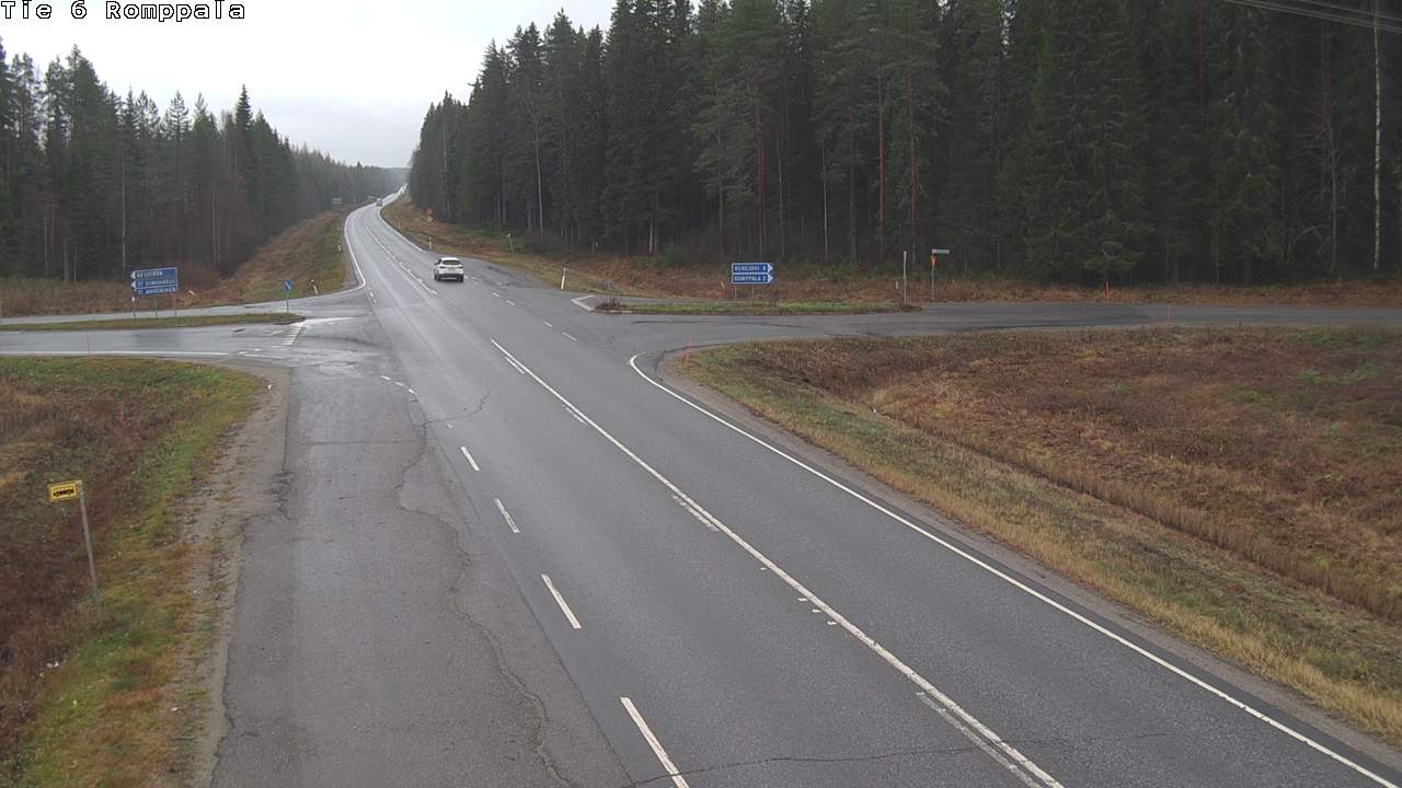 Kelikamerat Kuva Tie 6 Kontiolahti, Romppala, Kontiolahti, Pohjois-Karjala