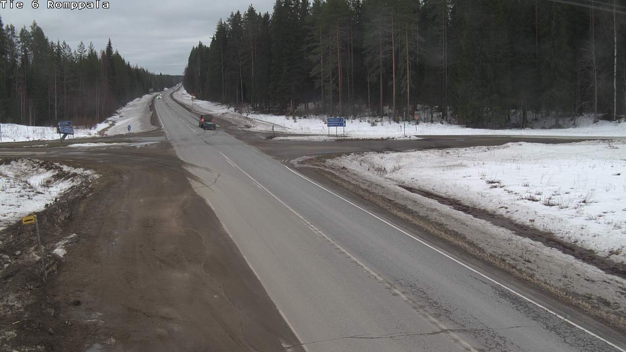 Kelikamerat Kuva Tie 6 Kontiolahti, Romppala, Kontiolahti, Pohjois-Karjala