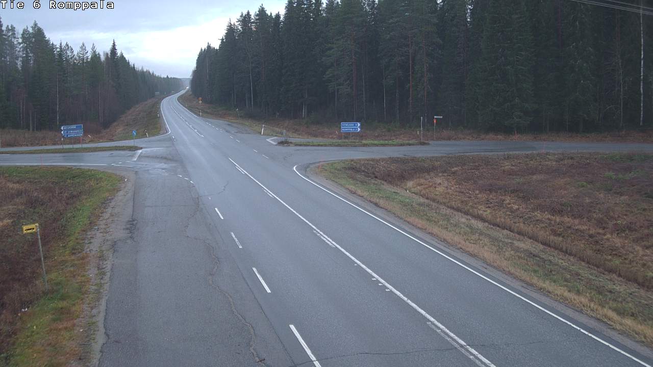 Kelikamerat Kuva Tie 6 Kontiolahti, Romppala, Kontiolahti, Pohjois-Karjala