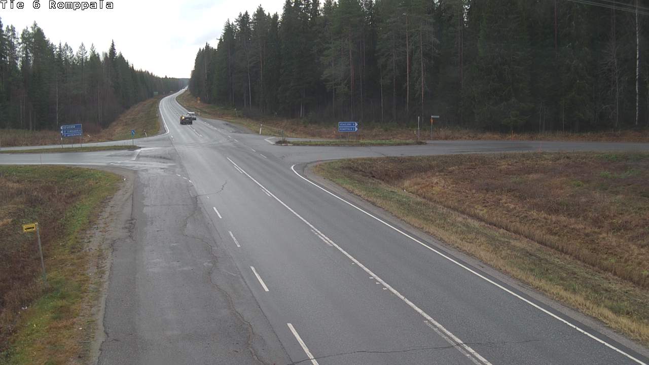 Kelikamerat Kuva Tie 6 Kontiolahti, Romppala, Kontiolahti, Pohjois-Karjala