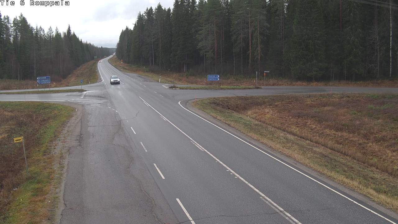 Kelikamerat Kuva Tie 6 Kontiolahti, Romppala, Kontiolahti, Pohjois-Karjala