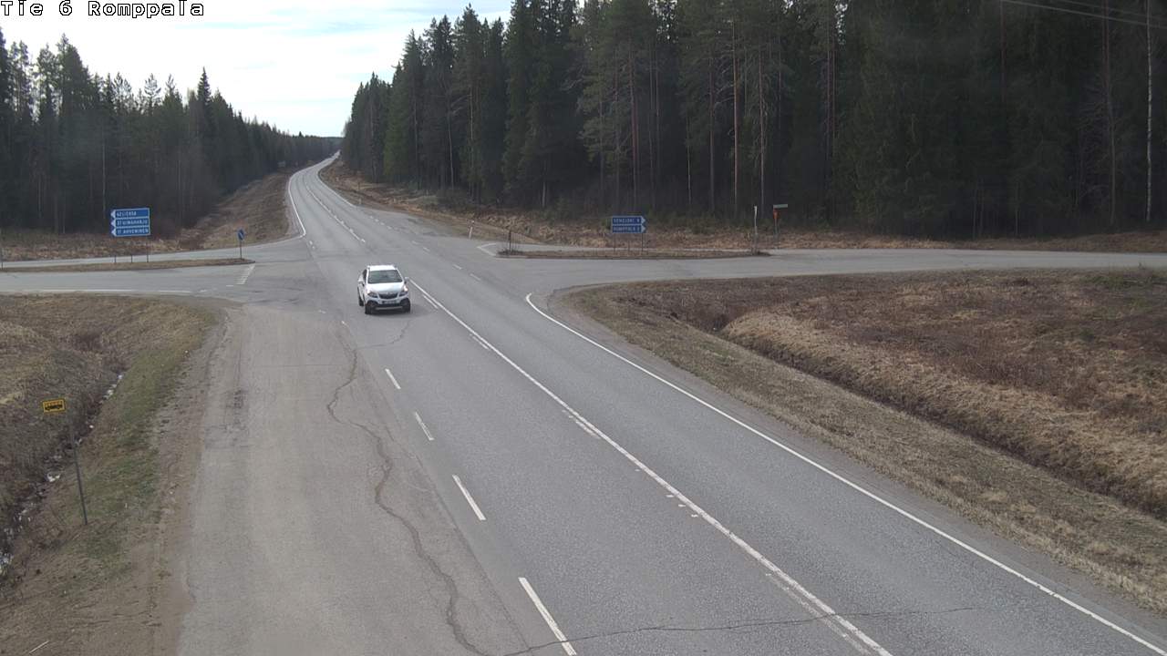 Kelikamerat Kuva Tie 6 Kontiolahti, Romppala, Kontiolahti, Pohjois-Karjala