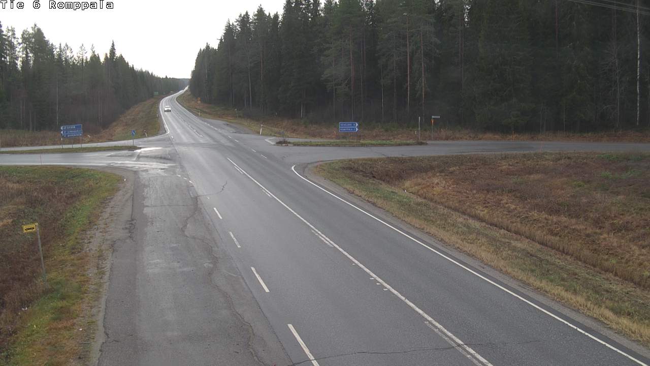 Kelikamerat Kuva Tie 6 Kontiolahti, Romppala, Kontiolahti, Pohjois-Karjala