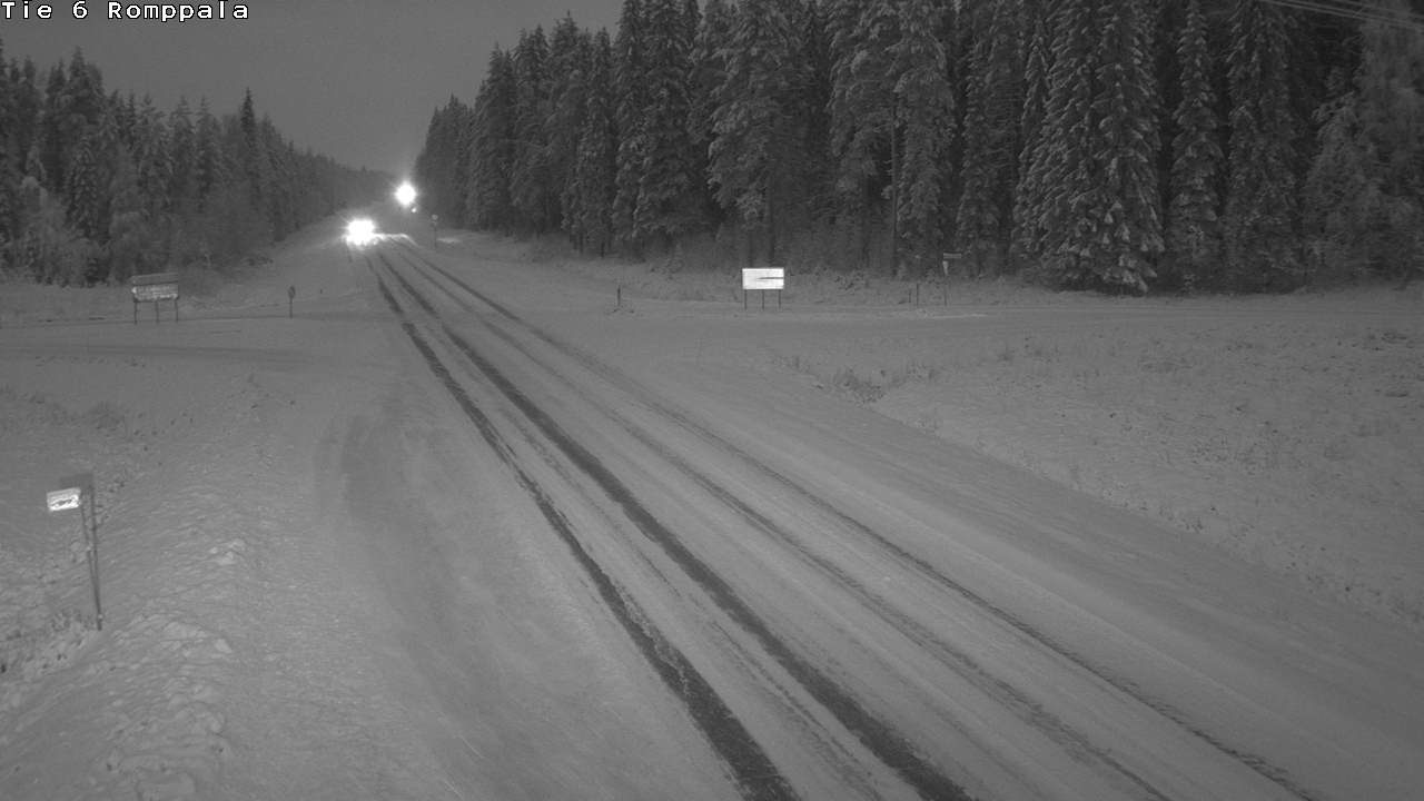 Kelikamerat Kuva Tie 6 Kontiolahti, Romppala, Kontiolahti, Pohjois-Karjala