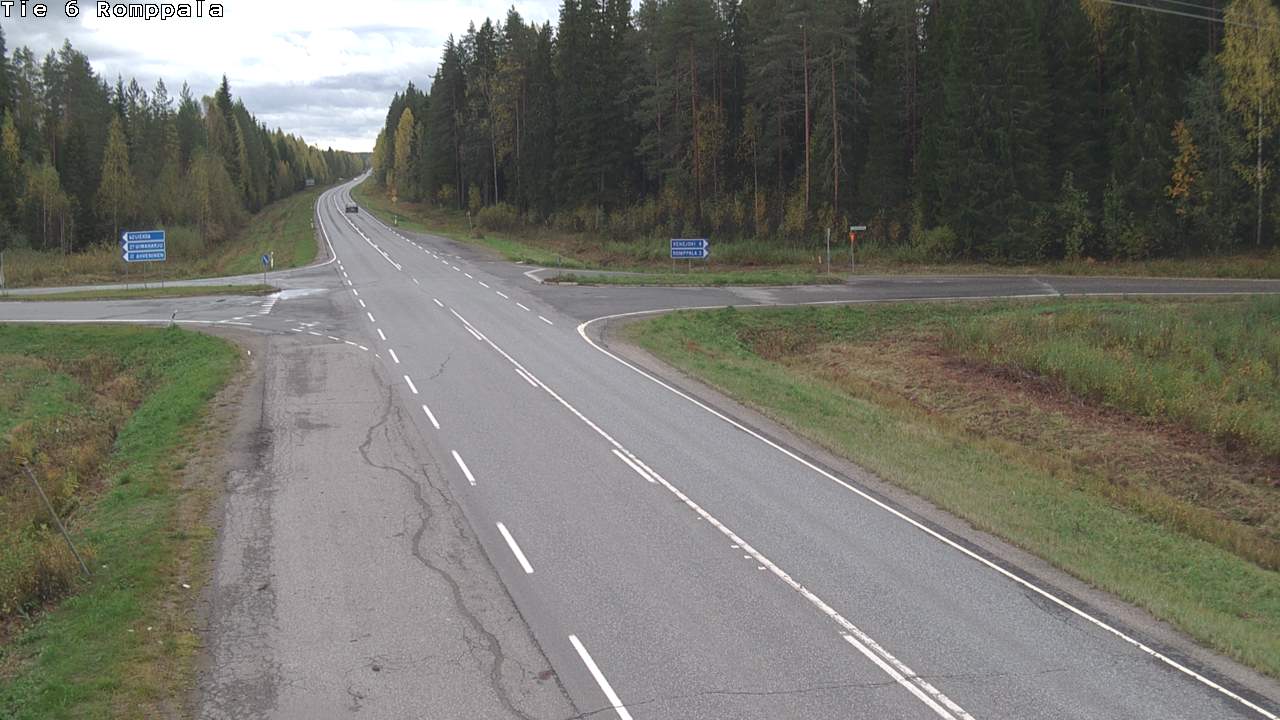 Kelikamerat Kuva Tie 6 Kontiolahti, Romppala, Kontiolahti, Pohjois-Karjala