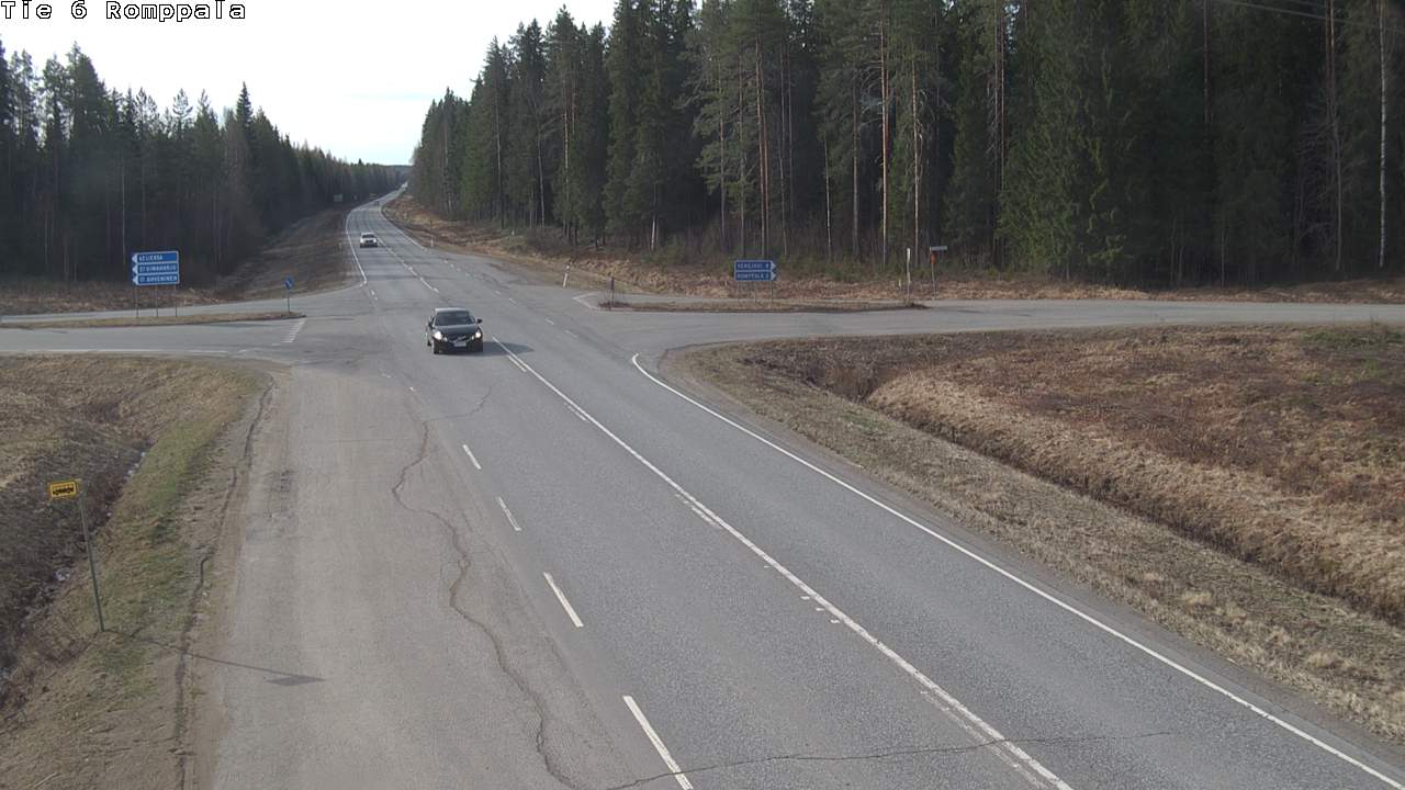 Kelikamerat Kuva Tie 6 Kontiolahti, Romppala, Kontiolahti, Pohjois-Karjala