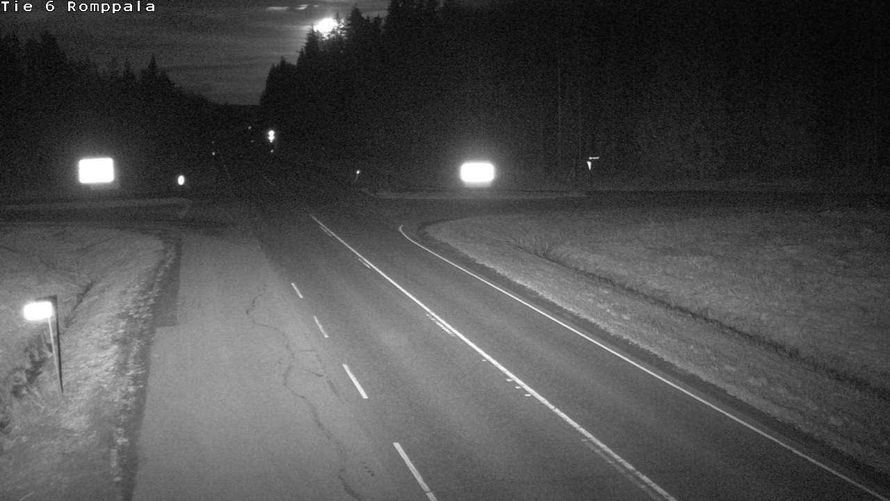 Weather Camera Image Road 6 Kontiolahti, Romppala, Kontiolahti, Pohjois-Karjala