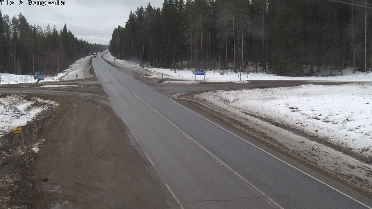Kelikamerat Kuva Tie 6 Kontiolahti, Romppala, Kontiolahti, Pohjois-Karjala