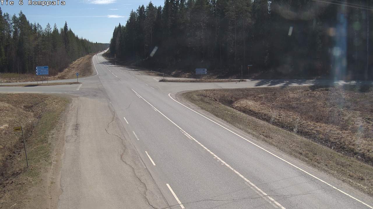 Kelikamerat Kuva Tie 6 Kontiolahti, Romppala, Kontiolahti, Pohjois-Karjala