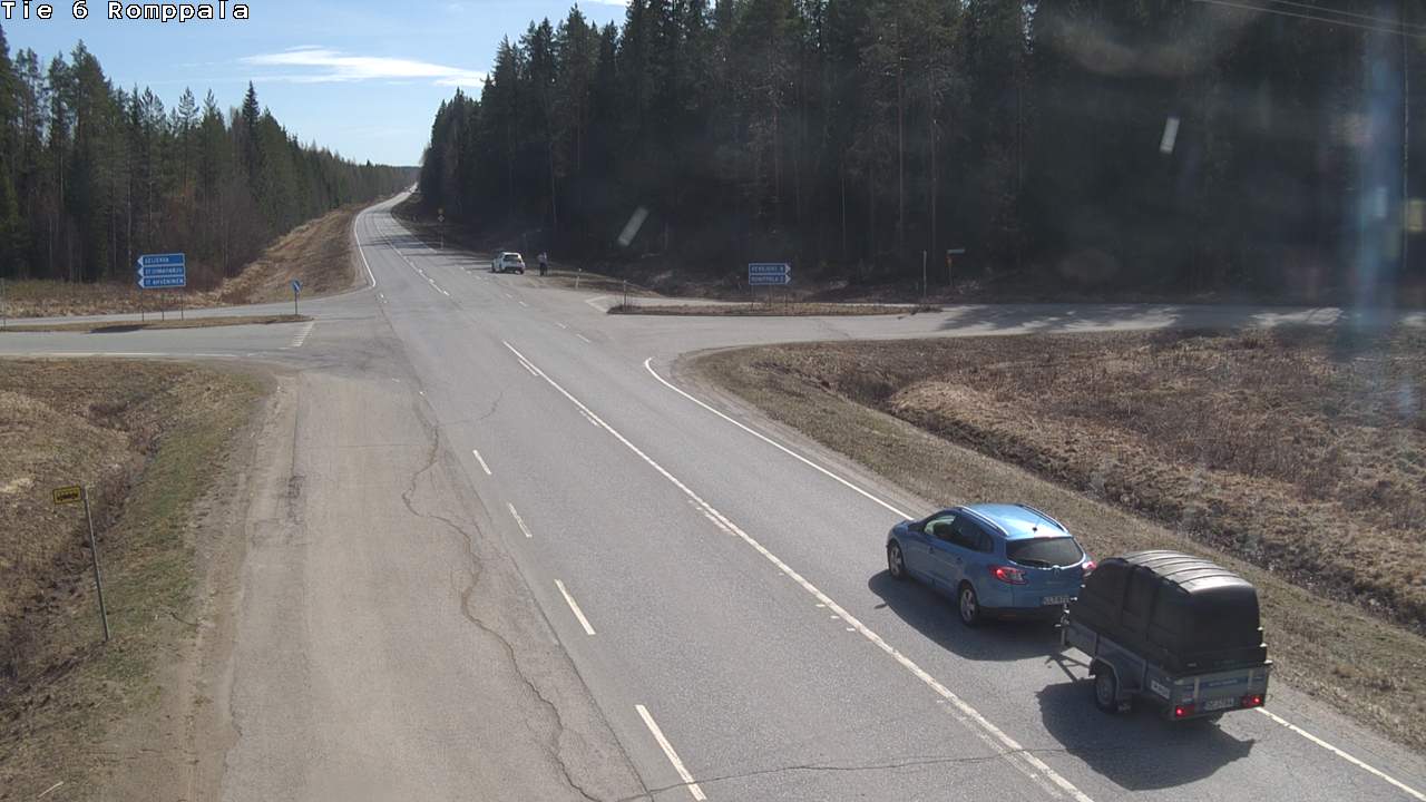 Kelikamerat Kuva Tie 6 Kontiolahti, Romppala, Kontiolahti, Pohjois-Karjala