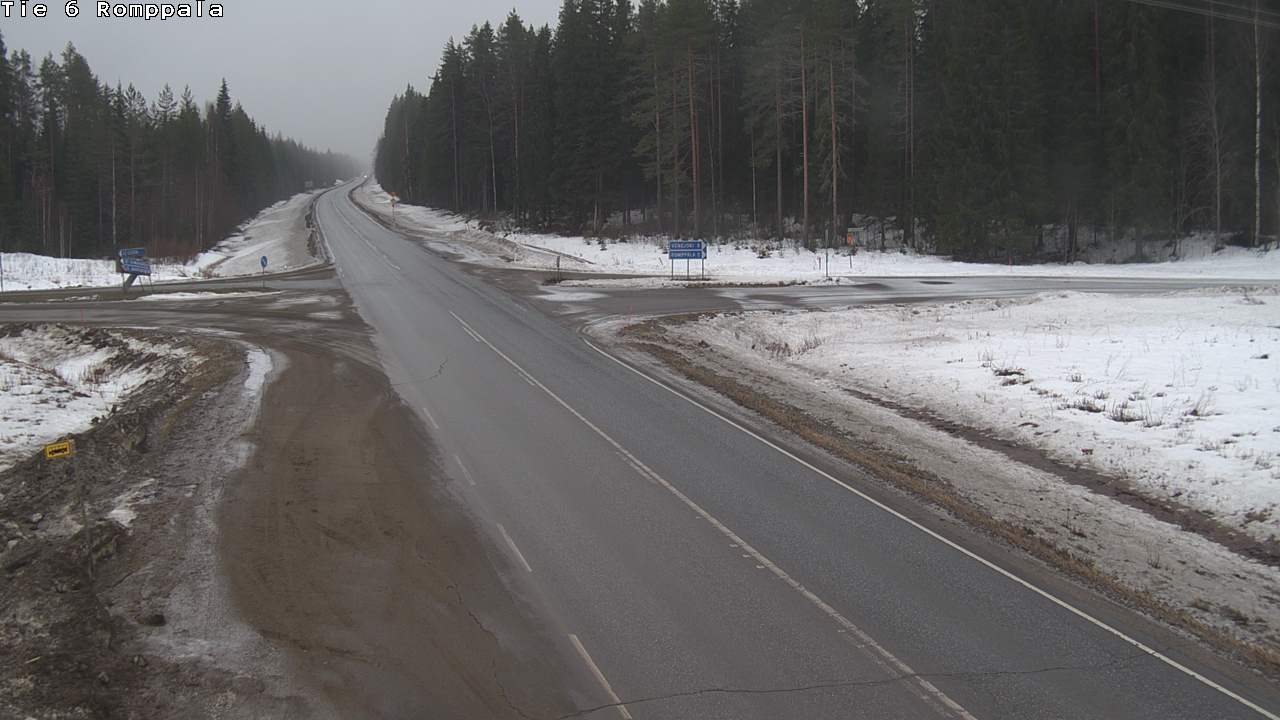 Kelikamerat Kuva Tie 6 Kontiolahti, Romppala, Kontiolahti, Pohjois-Karjala