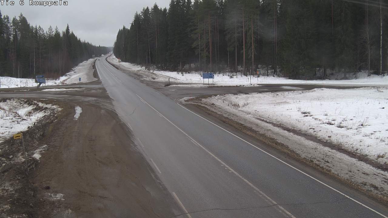 Kelikamerat Kuva Tie 6 Kontiolahti, Romppala, Kontiolahti, Pohjois-Karjala